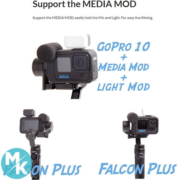 گیمبال 3 محوره برند INKEE مدل Falcon Plus — تصویر ۶