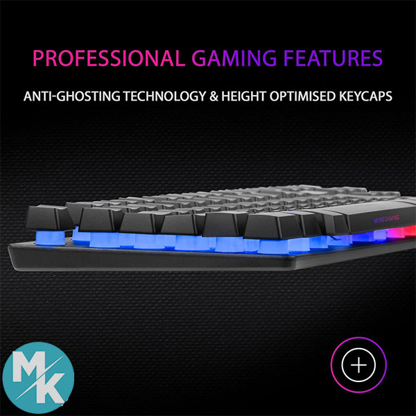 کیبورد گیمینگ برند Mars Gaming مدل MK02 — تصویر ۳