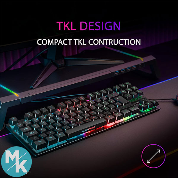 کیبورد گیمینگ برند Mars Gaming مدل MK02 — تصویر ۴