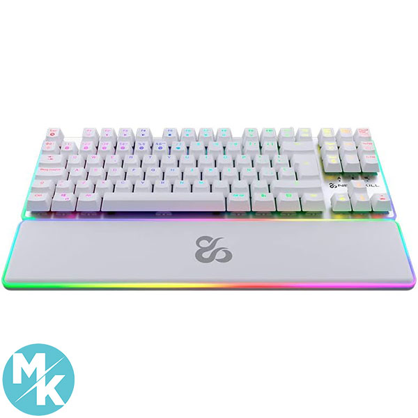 کیبورد گیمینگ اپتومکانیکال برند Newskill مدل GUNGNYR TKL PRO IVORY — تصویر ۳