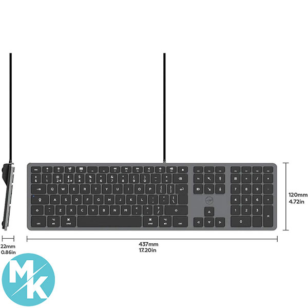 کیبورد سیم دار برند Mobility مدل Lab ML311890 — تصویر ۲