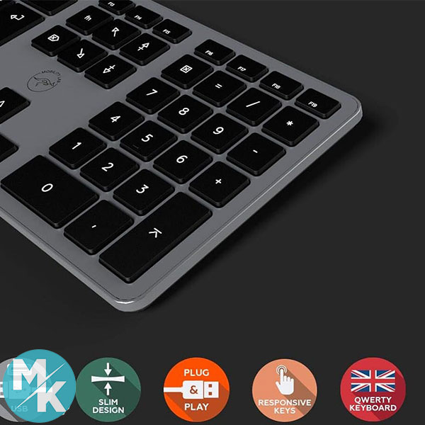 کیبورد سیم دار برند Mobility مدل Lab ML311890 — تصویر ۳