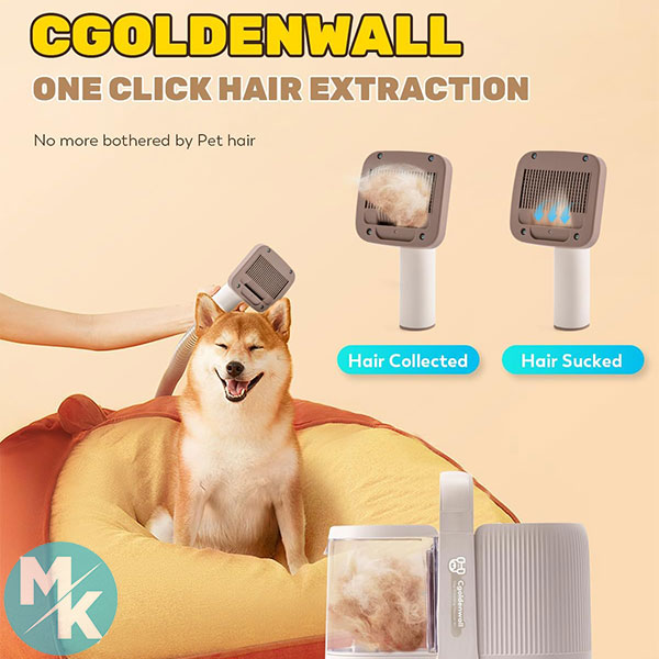 کیت جاروبرقی نظافت حیوانات خانگی برند CGOLDENWALL مدل 1.3 لیتری — تصویر ۳