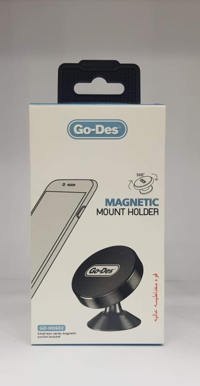 نگهدارنده موبایل خودرو گودس مدل GD-HD602 | هولدر مگنتی قوی و چرخش 360 درجه — تصویر ۷