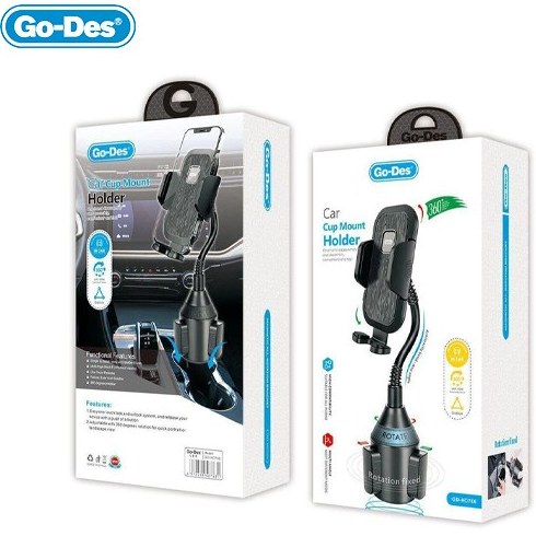 پایه نگهدارنده موبایل گودس مدل GO-DES GO-HD766 | هولدر ایمن و قابل تنظیم برای خودرو — تصویر ۲