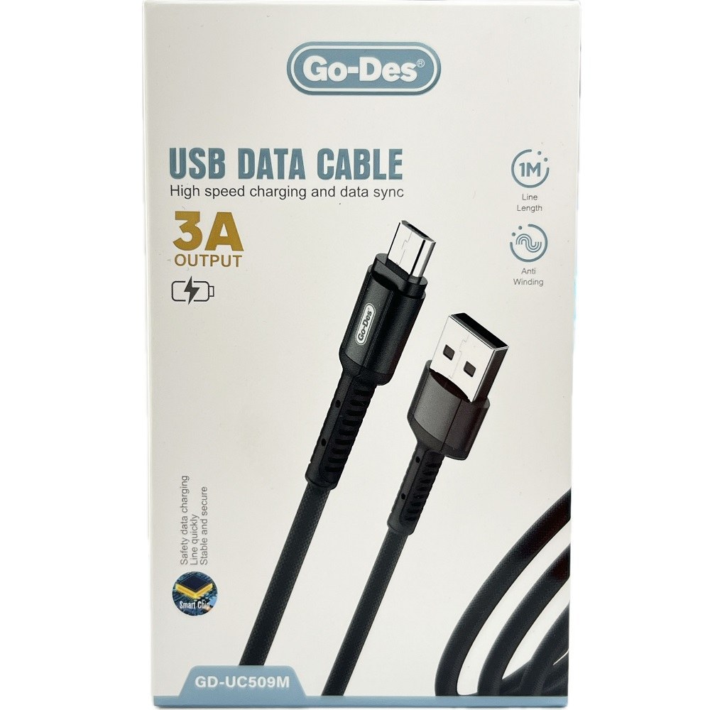 کابل تبدیل یو اس بی USB به تایپ سی Type C گودس مدل GD-UC509TC — تصویر ۴