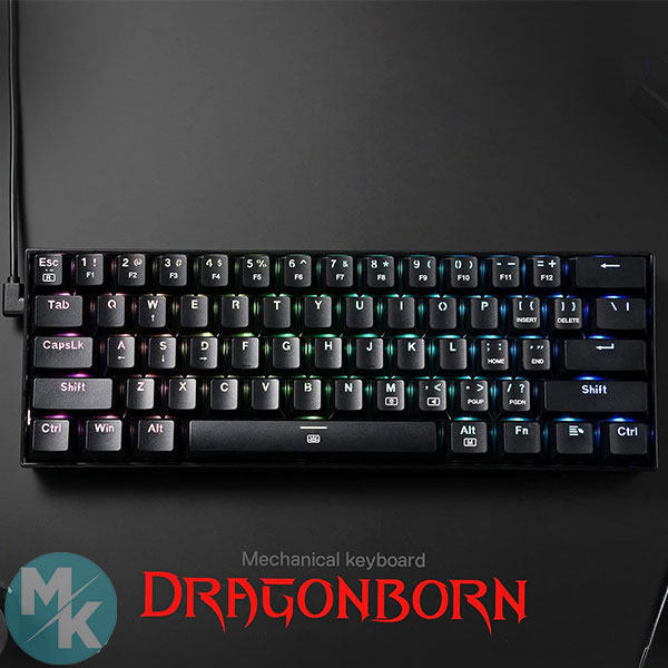 کیبورد گیمینگ برند Redragon مدل K630RGB — تصویر ۳