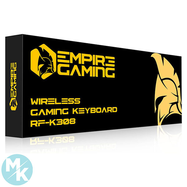 کیبورد گیمینگ بی سیم برند EMPIRE GAMING مدل RF-K308 — تصویر ۵