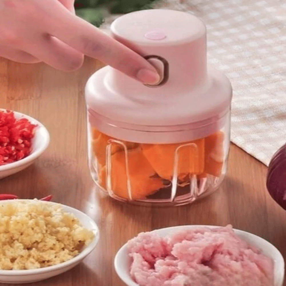 خردکن شارژی مدل INTELLIGENT ELECTRIC GARLIC MACHINE — تصویر ۲