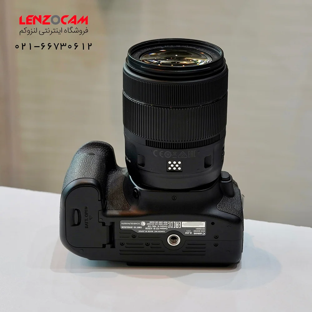 دوربین canon 80D + 18-135mm USM دست دوم — تصویر ۴