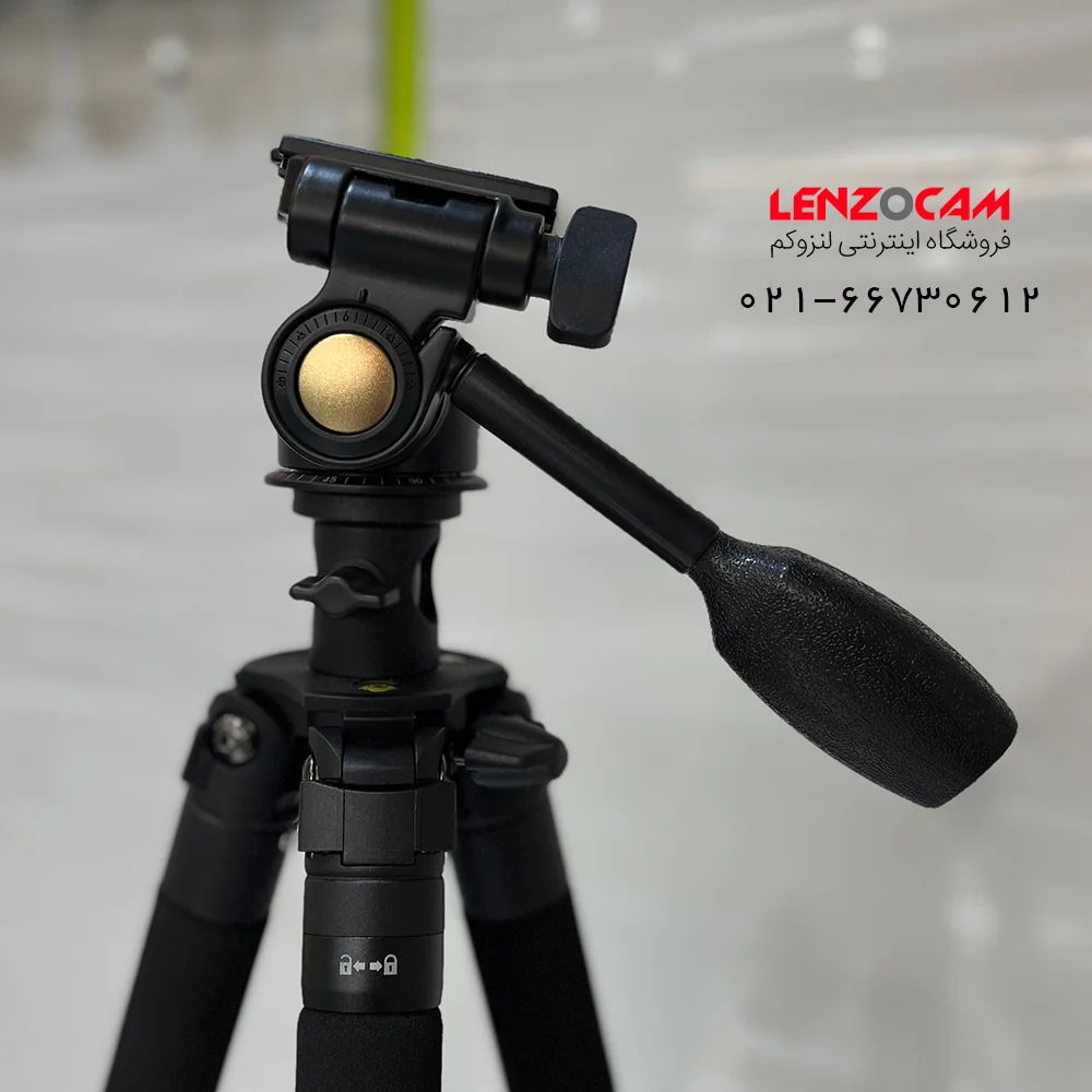 سه پایه دوربین Beike pro Q350 — تصویر ۳