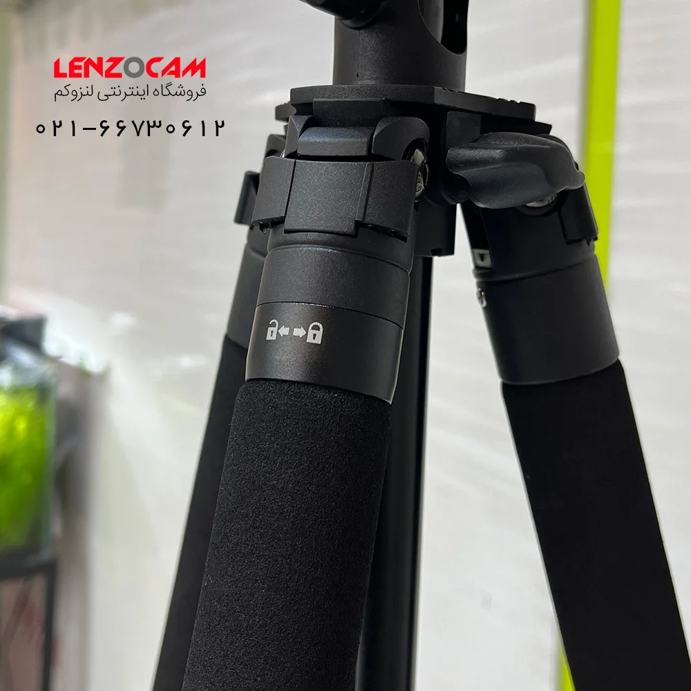 سه پایه دوربین Beike pro Q350 — تصویر ۲