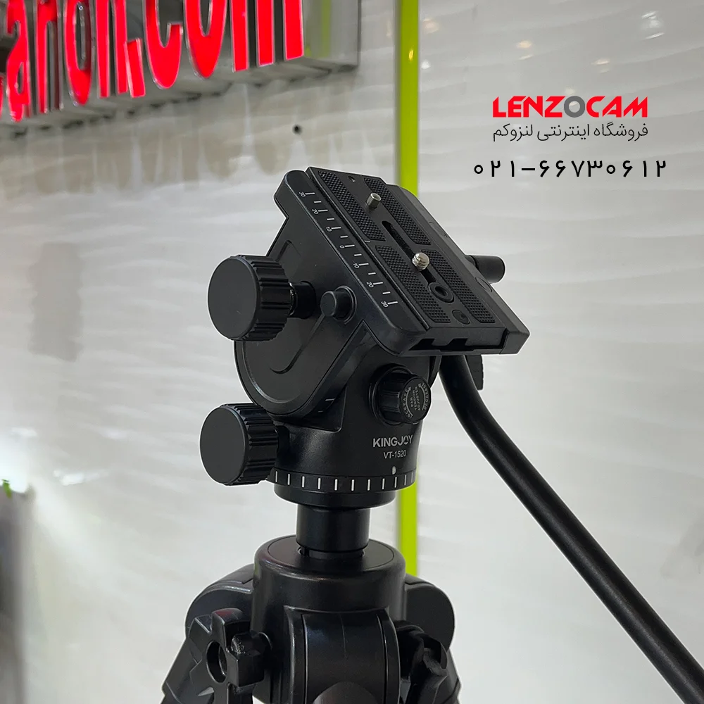 سه پایه دوربین kingjoy vt-1600 — تصویر ۲