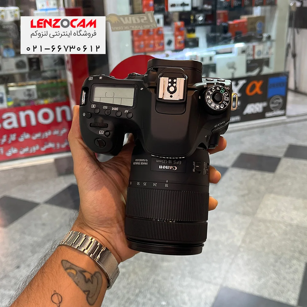 دوربین Canon 80D 18-135 usm — تصویر ۲