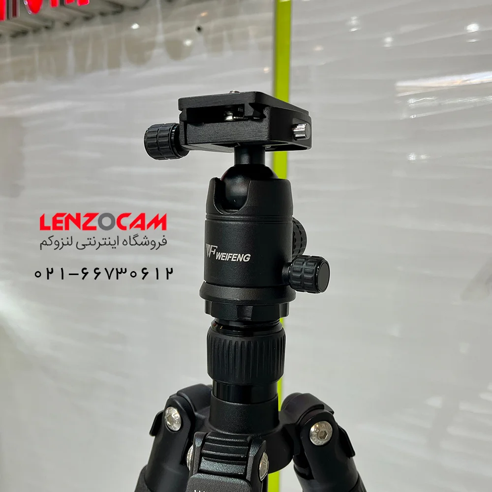 سه پایه دوربین weifeng wf6620A — تصویر ۳