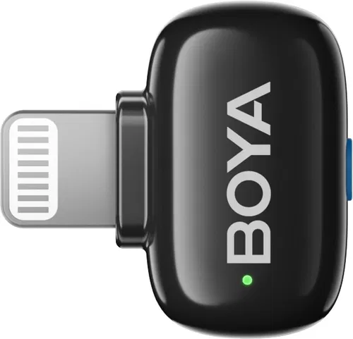 میکروفون یقه ای بی سیم بویا مدل Boya MINI 15 رابط Lightning — تصویر ۴