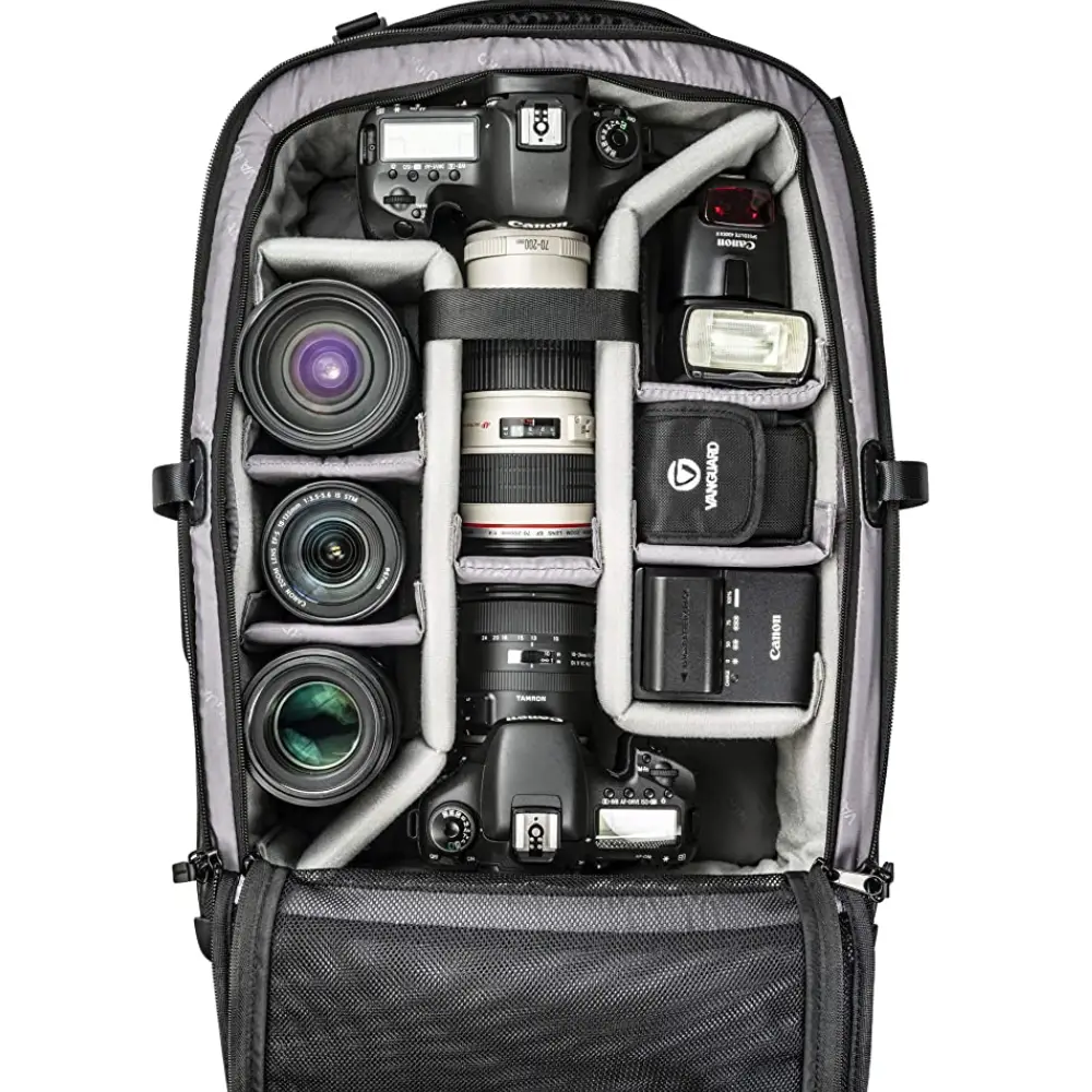 کوله پشتی دوربین ونگارد Vanguard VEO SELECT 55BT GR Camera Backpack — تصویر ۶