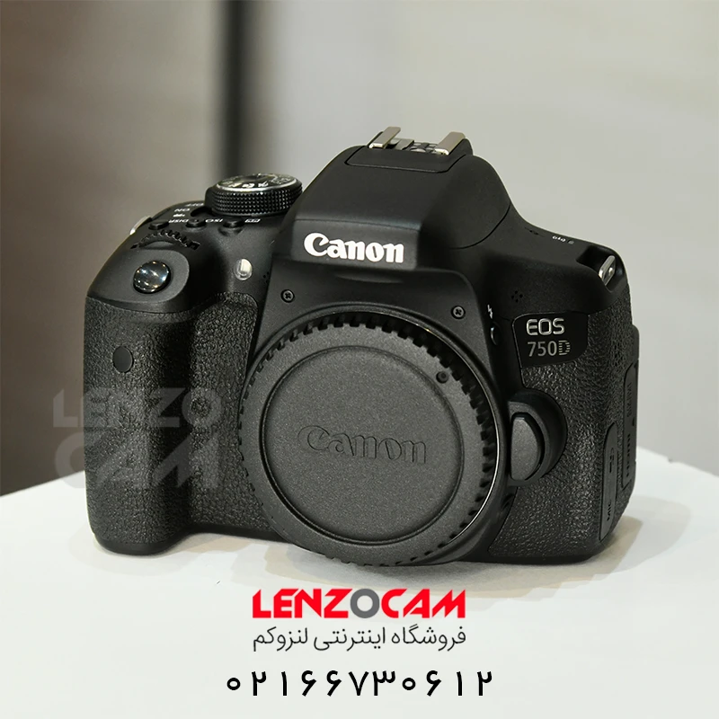 دوربین کانن بدنه دست دوم مدل Canon 750D Body