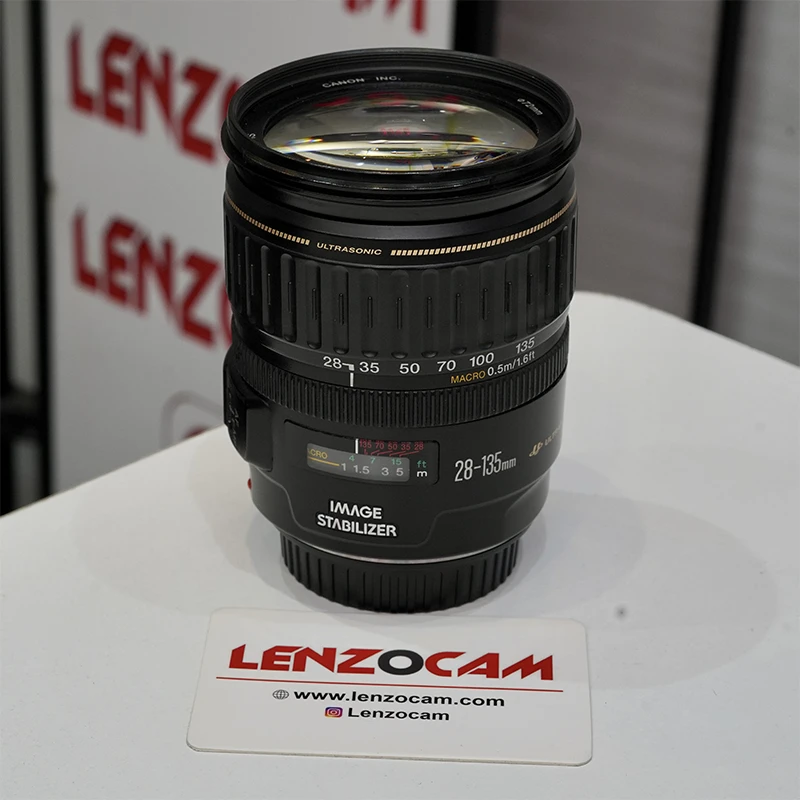 لنز دست دوم کانن مدل Canon 18-135mm usm — تصویر ۲
