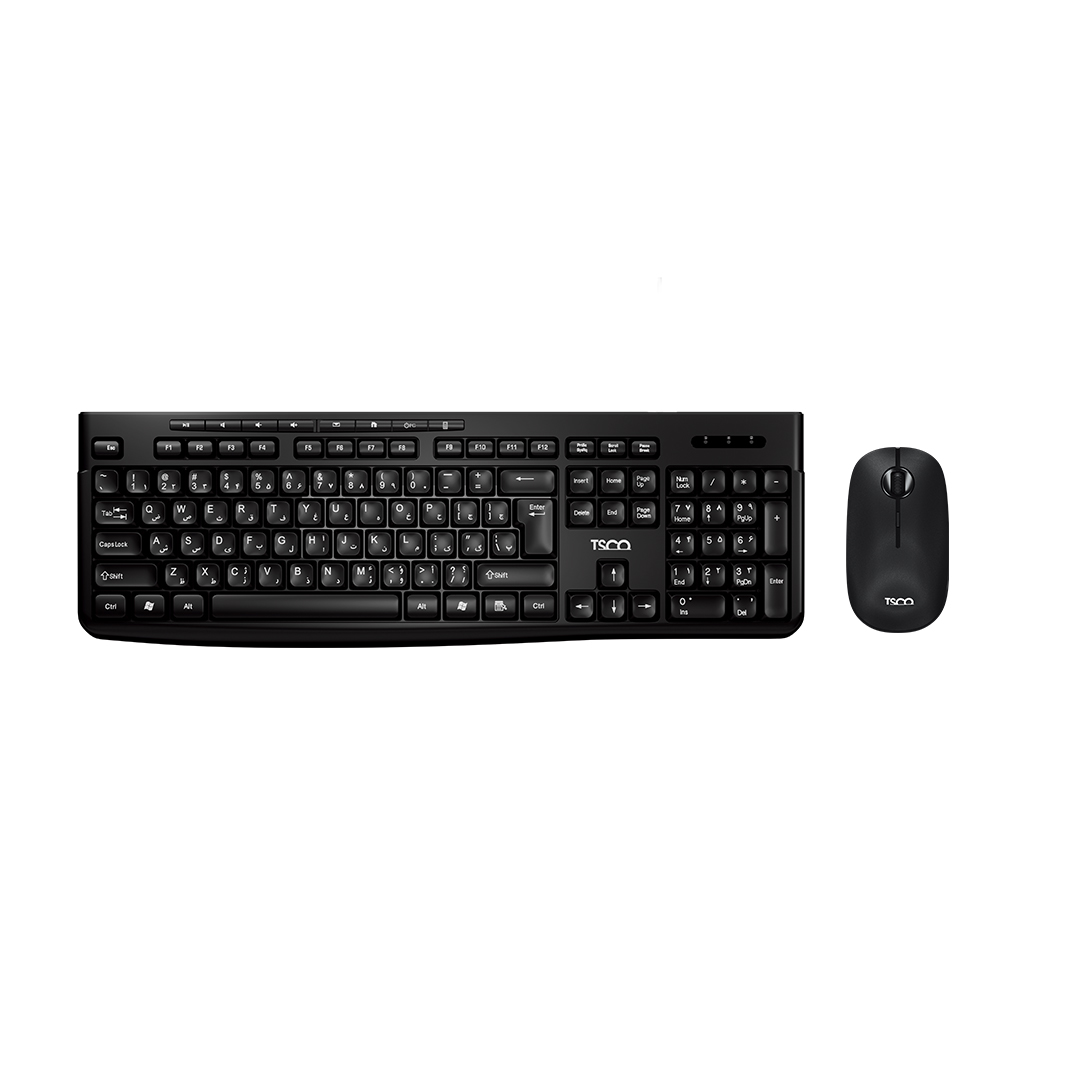 ست ماوس و کیبورد بی‌سیم تسکو مدل TKM7027W — تصویر ۴