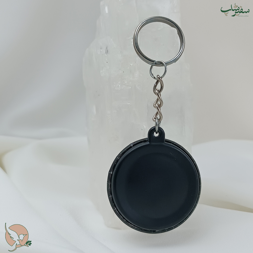 جاسوییچی رنگ مشکی با طرح های محرم — تصویر ۲