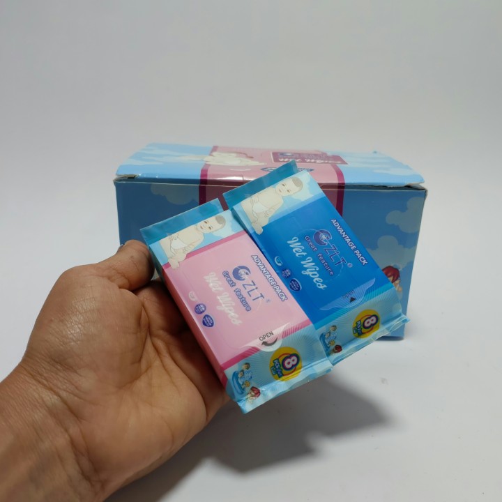 دستمال مرطوب جیبی کودک 8برگی — تصویر ۲