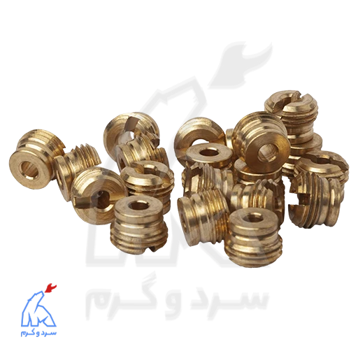 مغزی برنجی آب بندی چپ گرد B3115 بوتان — تصویر ۲