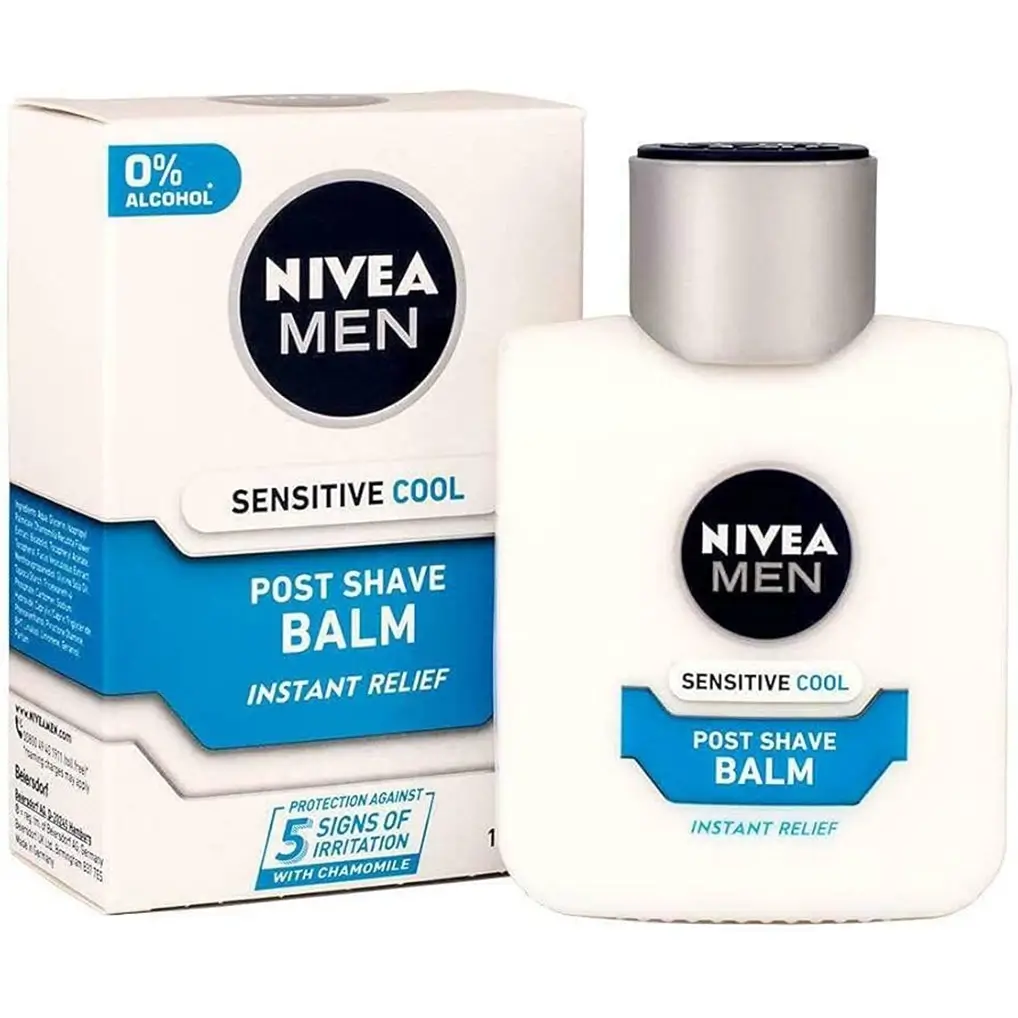بالم افترشیو نیوا مخصوص پوست حساس مدل سنسیتیو کولینگ 100 میل Nivea After Shave Sensitive Cooling