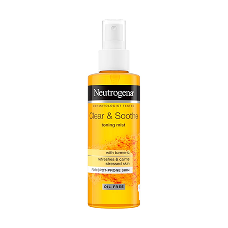تونر زردچوبه نوتروژینا مدل Neutrogena clear & soothe