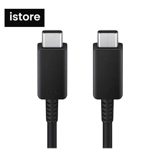 تایپ سی به سی اورجینال سامسونگ 1.8 متری Samsung Dx510 مدل EP-DX510JBEGEU طول 2 متر نو با گارانتی