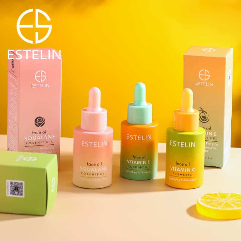 روغن صورت ویتامین سی و زردچوبه استلین ضد لک 30میل ESTELIN Vitamin C & Turmeric Face Oil — تصویر ۵