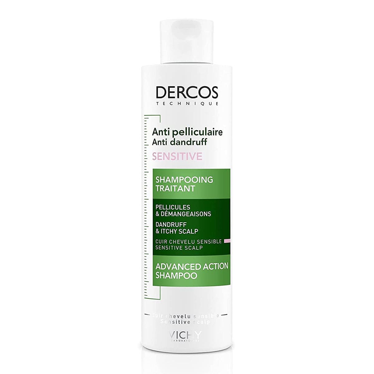شامپو ضد شوره پوست سر حساس DERCOS ویشی — تصویر ۲