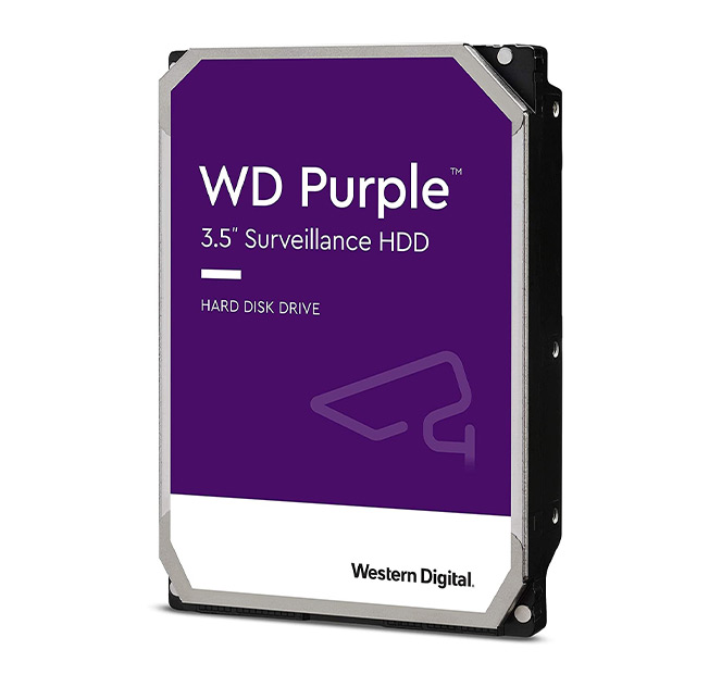 هارد اینترنال بنفش وسترن دیجیتال ظرفیت 2 ترابایت Western Digital Purple 2TB 64MB Cache , شرکتی