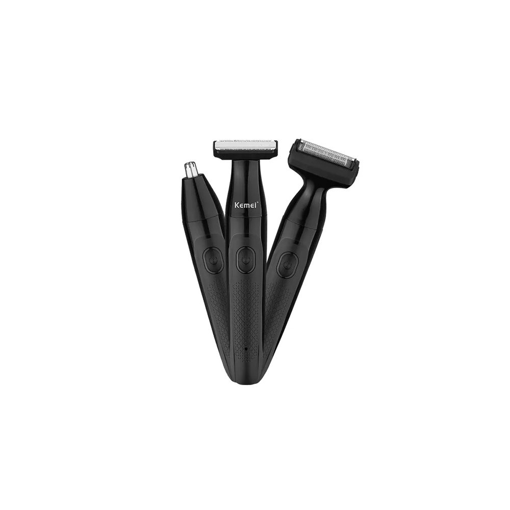 ریش تراش سه کاره کیمی مدل KEMEI Grooming Set 3 in 1 KM-114