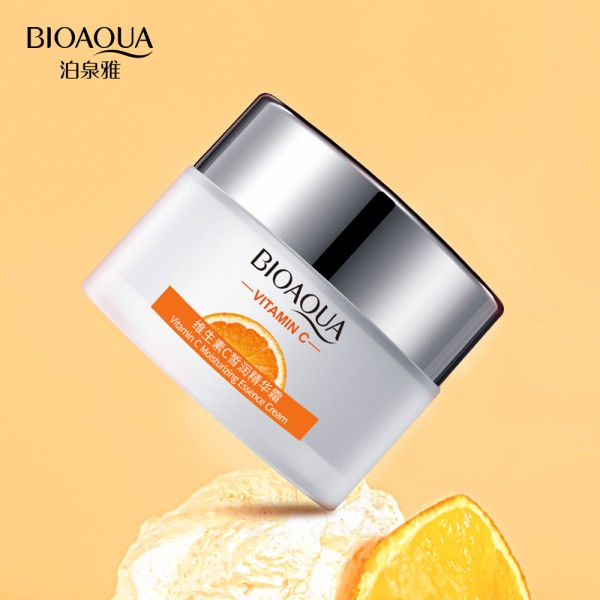 کرم روشن کننده ویتامین سی بیوآکوا BIOAQUA حجم 50 گرم — تصویر ۳