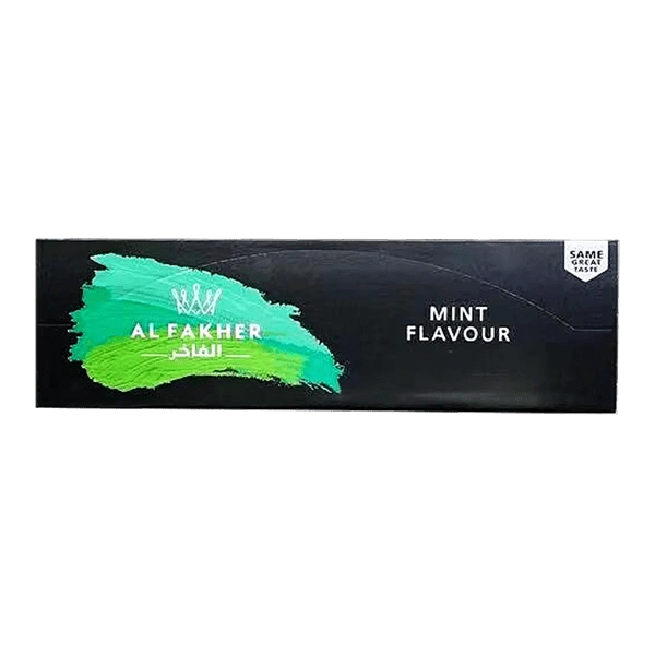 تنباکو قلیان الفاخر نعنا مشکی Alfakher mint hookah tobacco