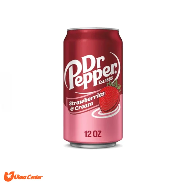 نوشیدنی گازدار Dr Pepper با طعم توت فرنگی 355 میل