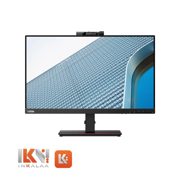 مانیتور 24 اینچ بدون حاشیه لنوو مدل T24V-20 LED IPS با دوربین و اسپیکر استوک