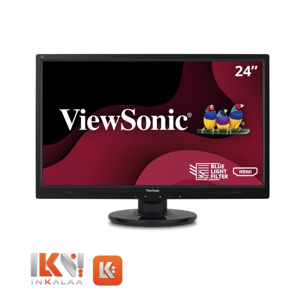مانیتور 24 اینچ ویوسونیک مدل VA2446MH LED Full HD استوک