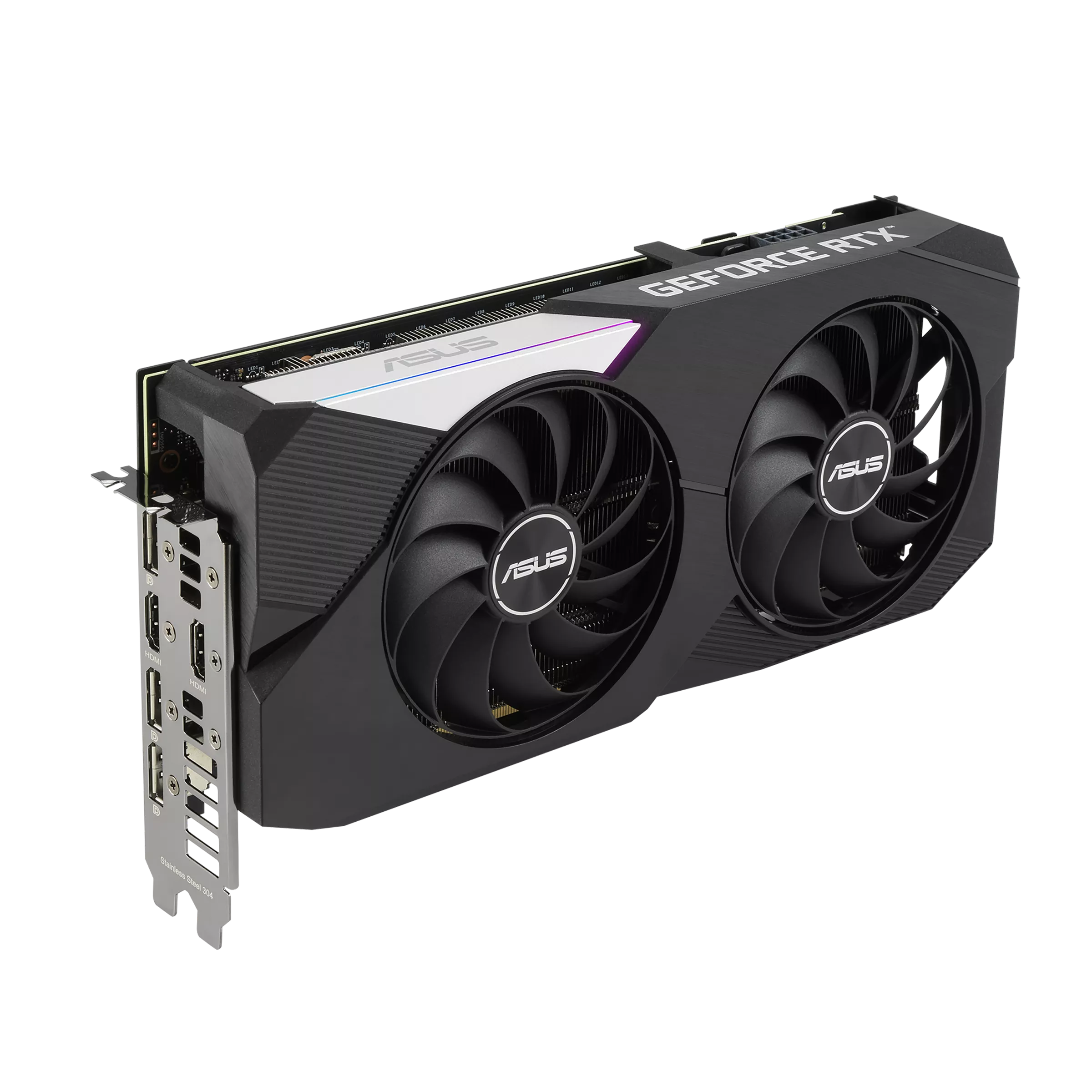 کارت گرافیک ASUS Dual GeForce RTX 3060 Ti 8GB GDDR6 استوک