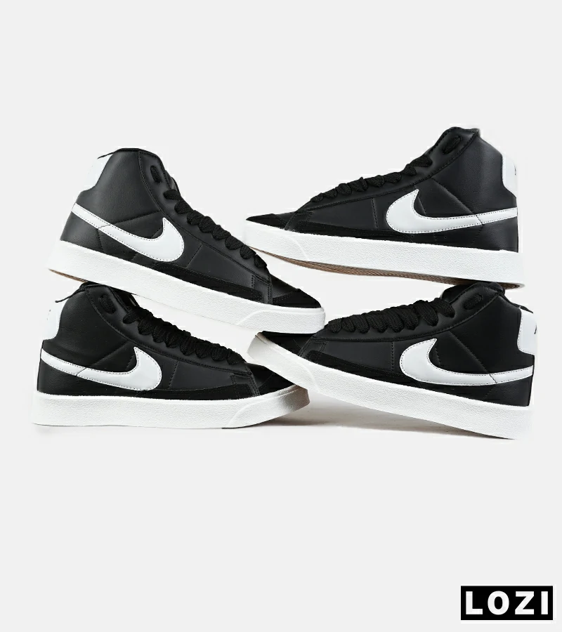 کتانی نایک Blazer Low 77 مشکی سفید مردانه و زنانه | مدل 7465 — تصویر ۴