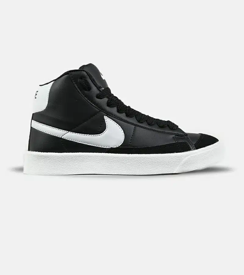 کتانی نایک Blazer Low 77 مشکی سفید مردانه و زنانه | مدل 7465