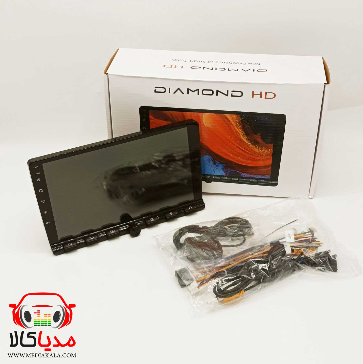 مانیتور اندروید خودرو DIAMOND HD مدل 2GB/32GB با نمایشگر IPS — تصویر ۲