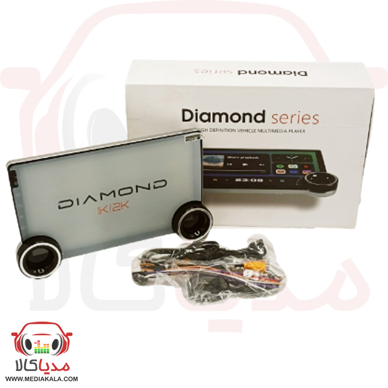مانیتور اندروید خودرو Diamond HD 2GB/32GB با Apple CarPlay و Android Auto