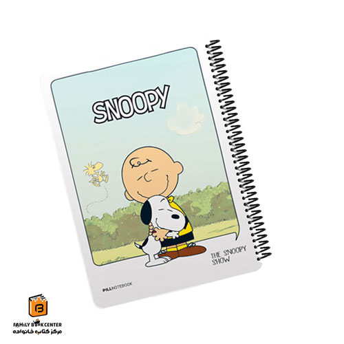 دفتر خط دار 100 برگ طرح SNOOPY پیل (PILL)