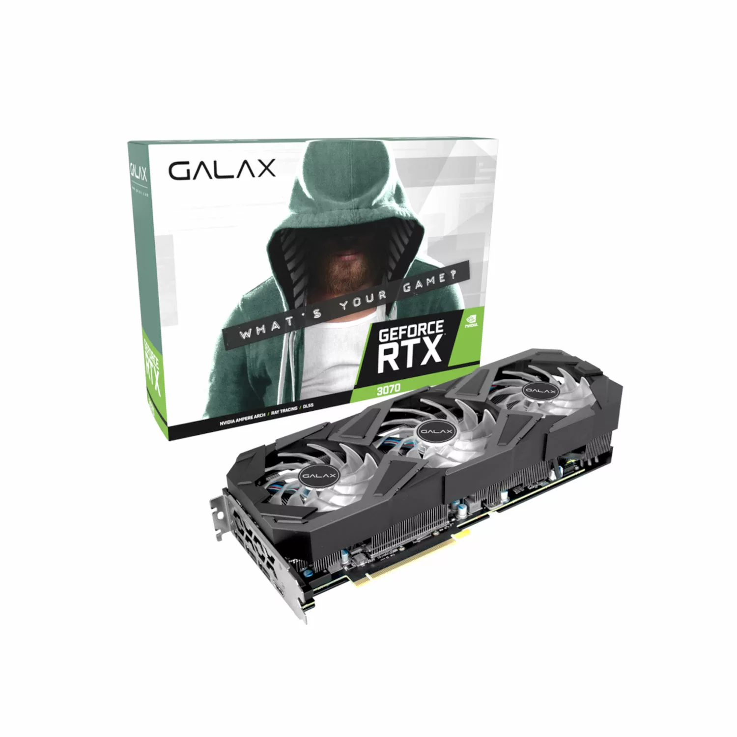 کارت گرافیک استوک گلکس Galax RTX 3070 8GB 3 FAN