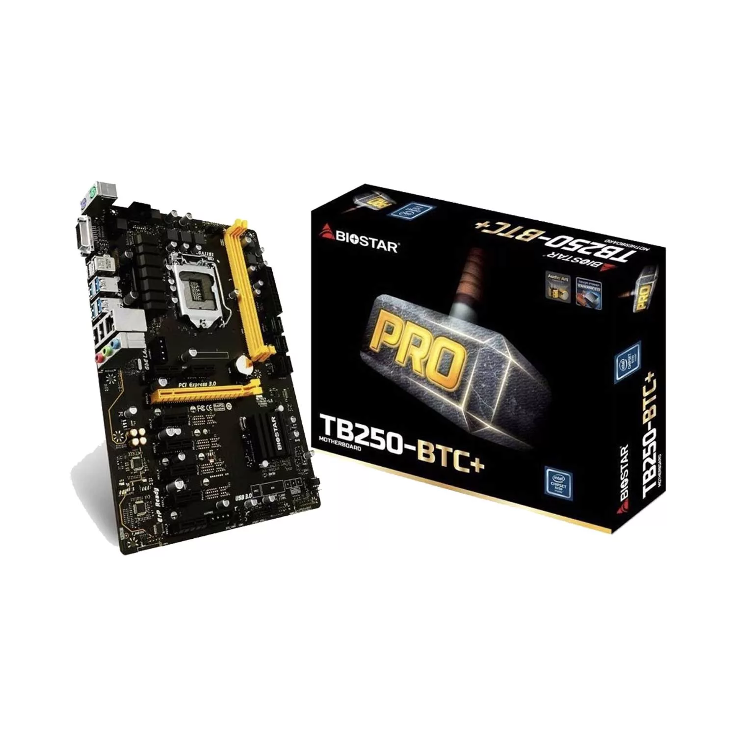 مادربرد باندل Biostar TB250 BTC Pro + G4400 + 4GB RAM
