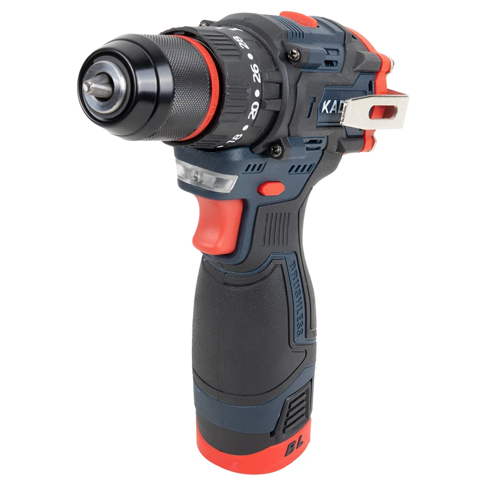 دریل پیچ گوشتی شارژی چکشی ۱۶ ولت براشلس کادکس مدل Kadex K7716