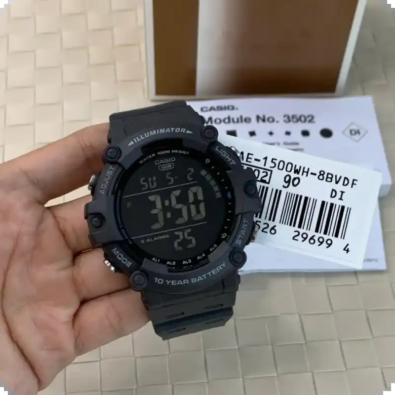 ساعت دیجیتالی کاسیو AE-1500WH-8BV — تصویر ۳