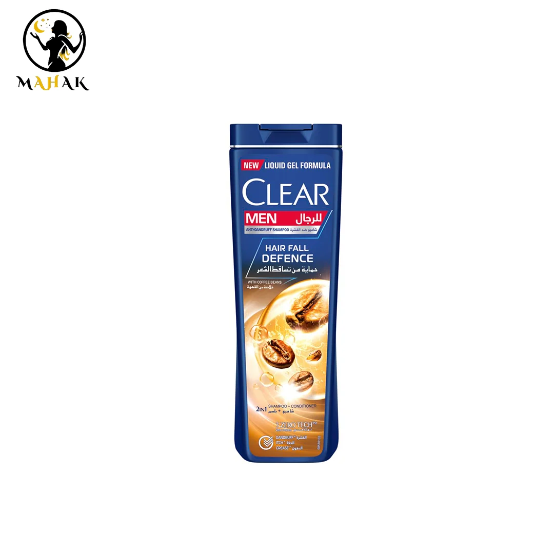 شامپو ضدشوره و ضد ریزش قهوه کلیر clear hairfall defence shampoo — تصویر ۲